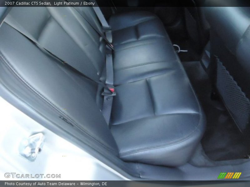 Light Platinum / Ebony 2007 Cadillac CTS Sedan