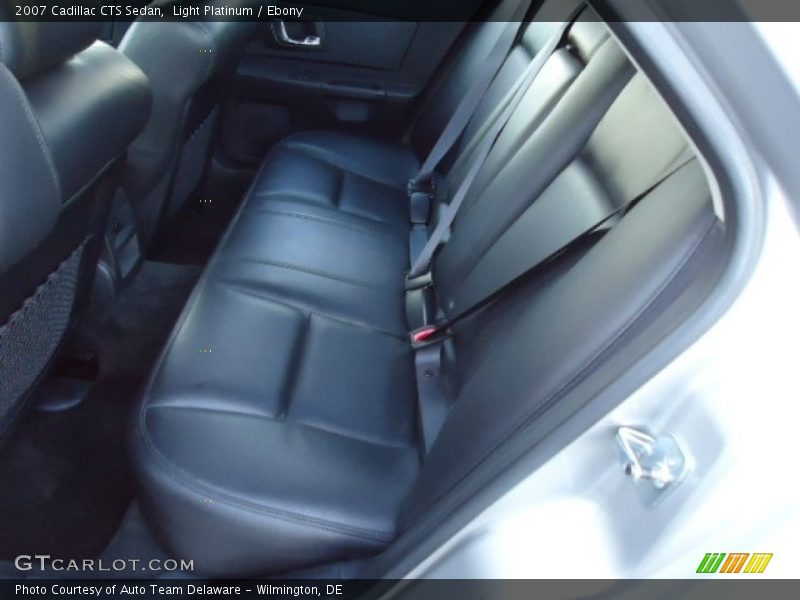 Light Platinum / Ebony 2007 Cadillac CTS Sedan