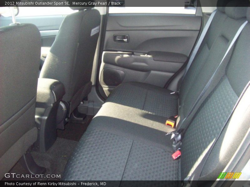 Mercury Gray Pearl / Black 2012 Mitsubishi Outlander Sport SE