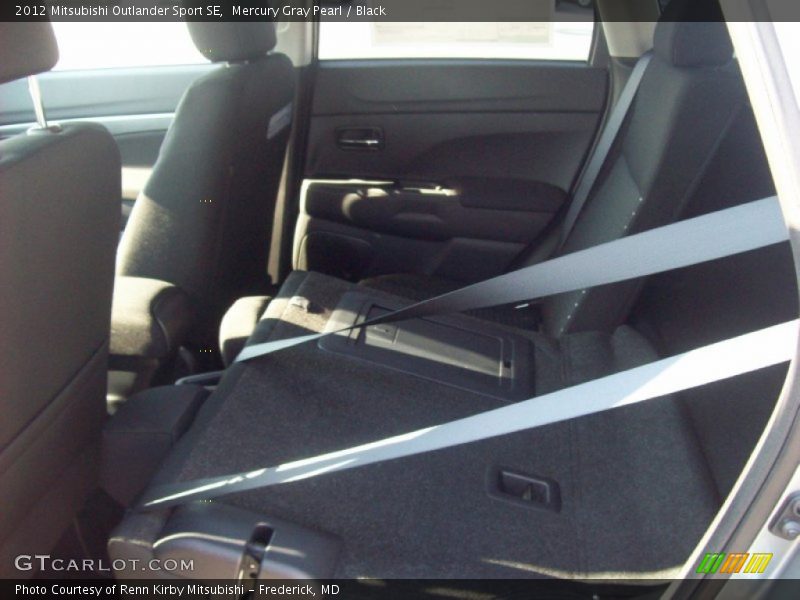 Mercury Gray Pearl / Black 2012 Mitsubishi Outlander Sport SE