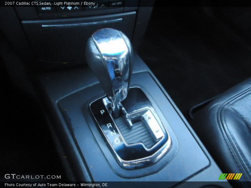 Light Platinum / Ebony 2007 Cadillac CTS Sedan