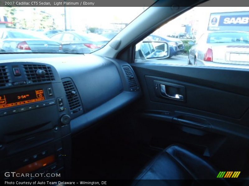 Light Platinum / Ebony 2007 Cadillac CTS Sedan