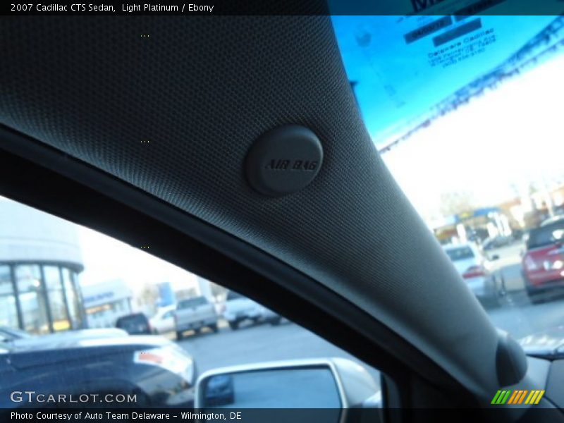 Light Platinum / Ebony 2007 Cadillac CTS Sedan