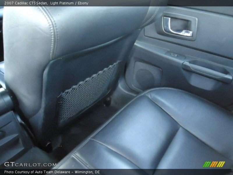 Light Platinum / Ebony 2007 Cadillac CTS Sedan