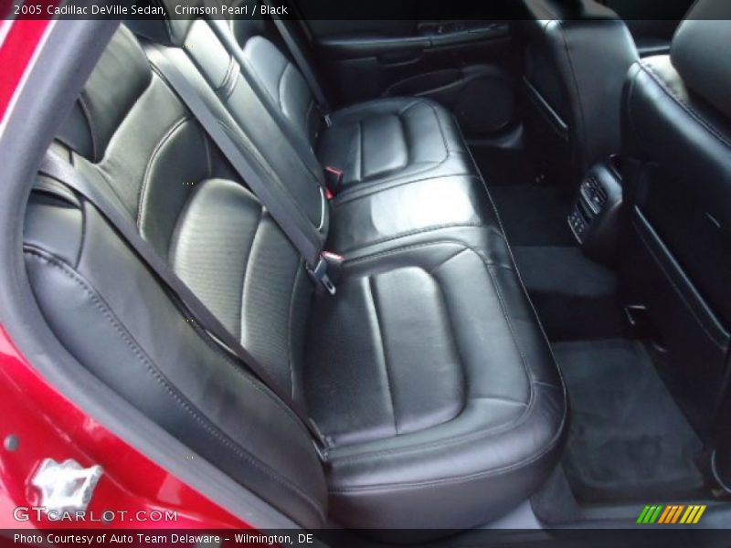 Crimson Pearl / Black 2005 Cadillac DeVille Sedan