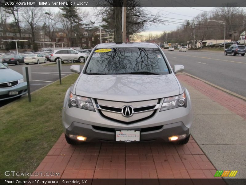 Billet Silver Metallic / Ebony 2009 Acura MDX