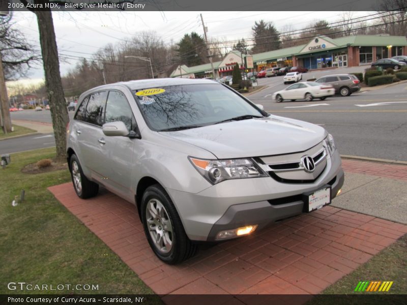Billet Silver Metallic / Ebony 2009 Acura MDX