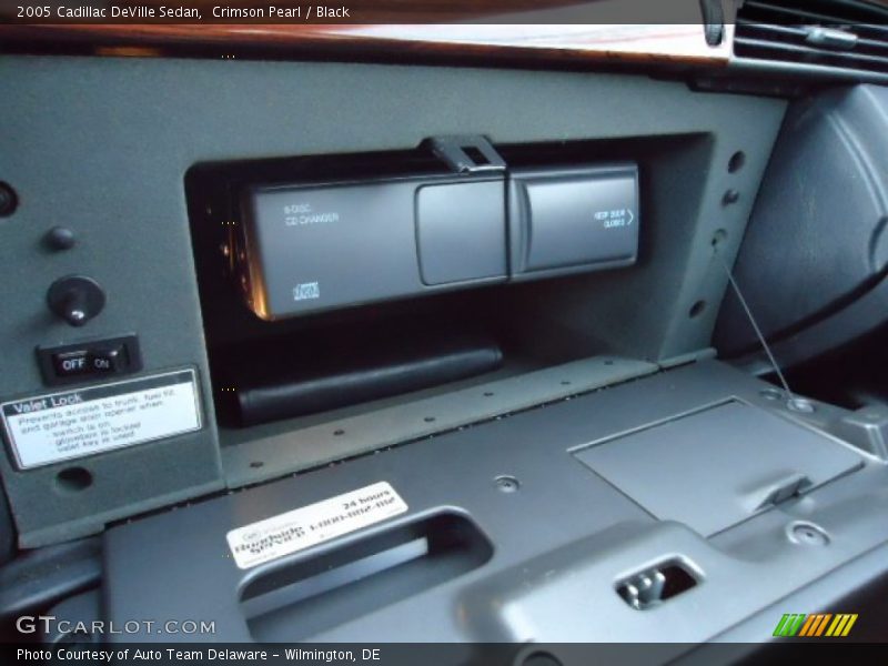 Crimson Pearl / Black 2005 Cadillac DeVille Sedan