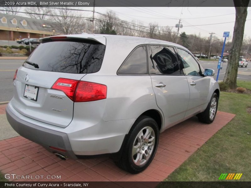 Billet Silver Metallic / Ebony 2009 Acura MDX