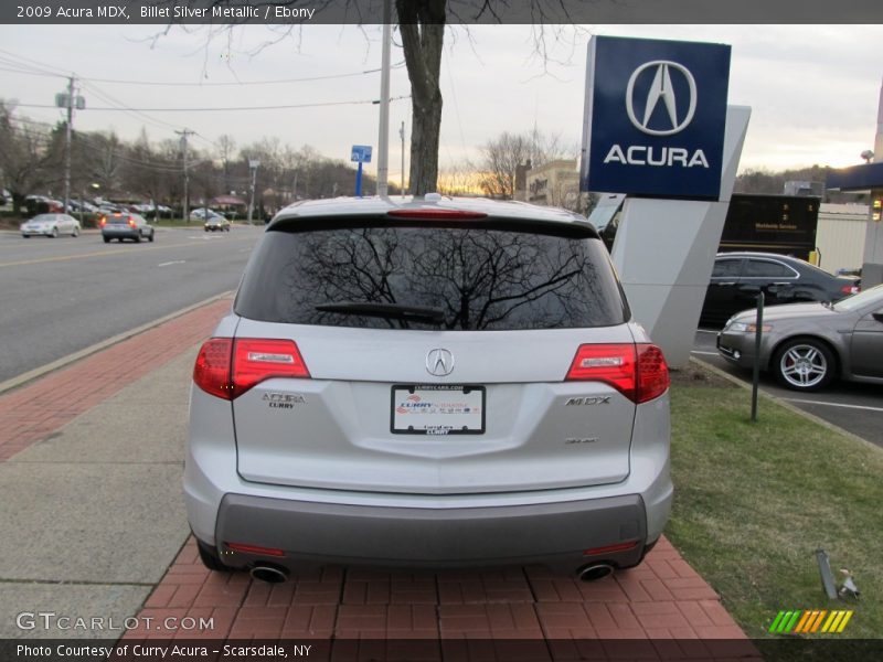 Billet Silver Metallic / Ebony 2009 Acura MDX
