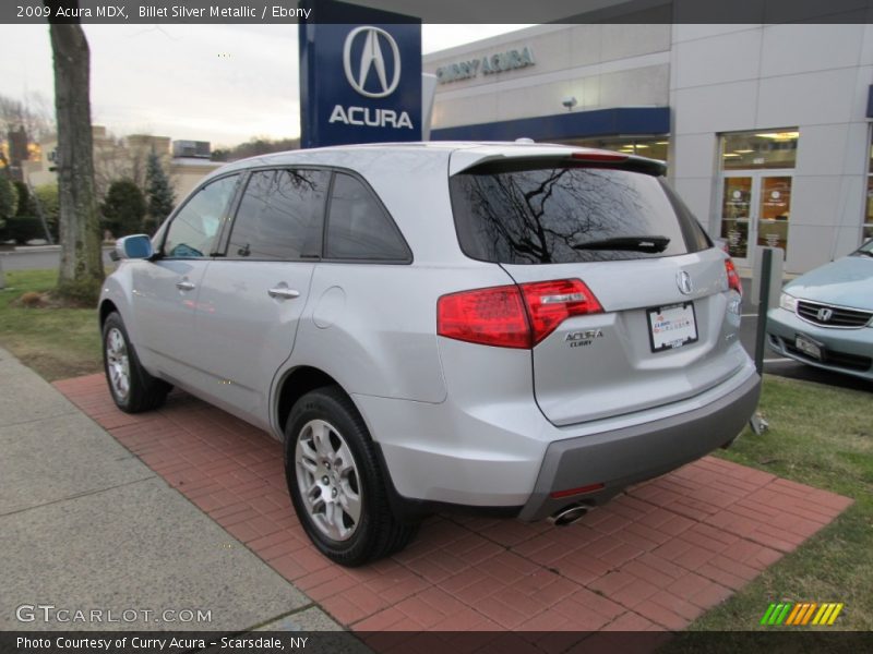 Billet Silver Metallic / Ebony 2009 Acura MDX