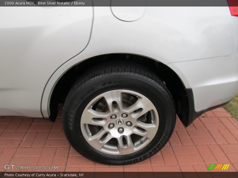 Billet Silver Metallic / Ebony 2009 Acura MDX