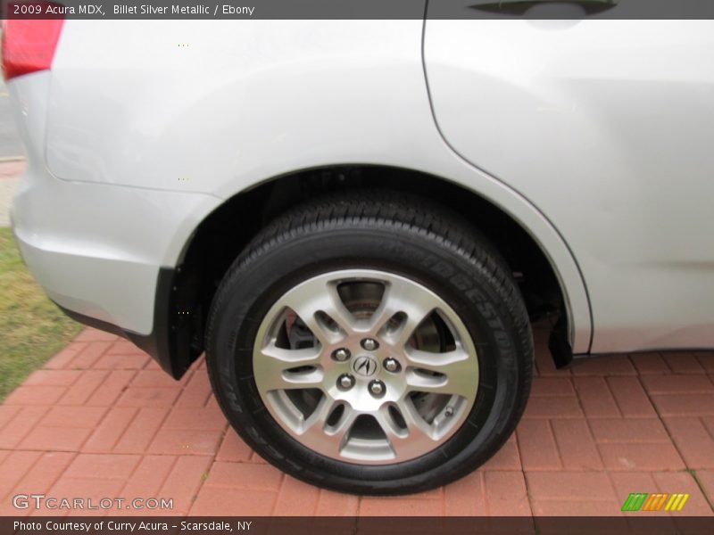 Billet Silver Metallic / Ebony 2009 Acura MDX