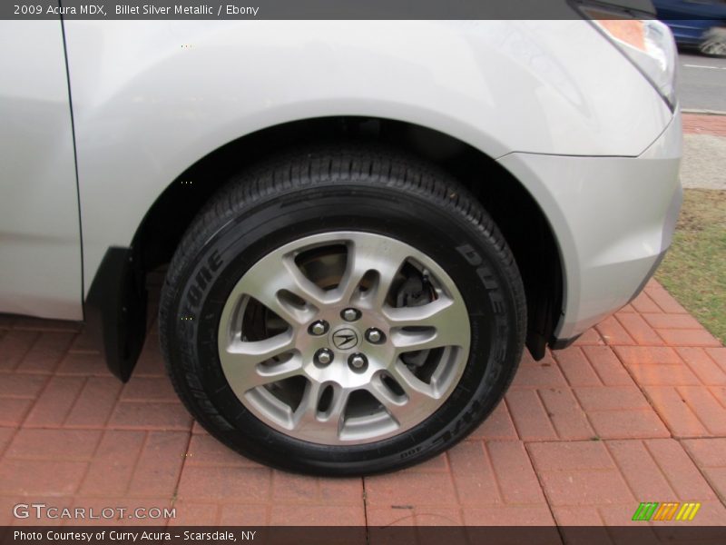 Billet Silver Metallic / Ebony 2009 Acura MDX