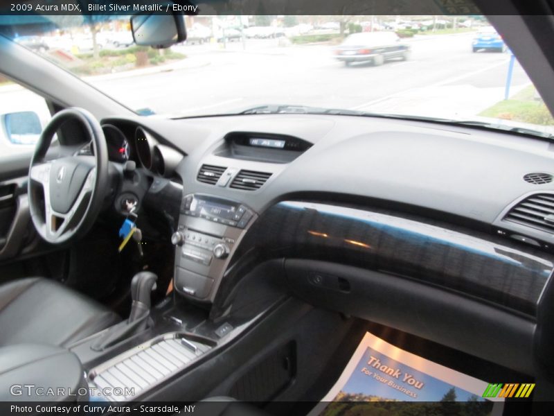 Billet Silver Metallic / Ebony 2009 Acura MDX