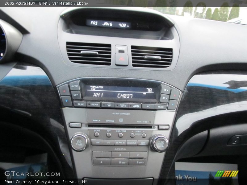 Billet Silver Metallic / Ebony 2009 Acura MDX