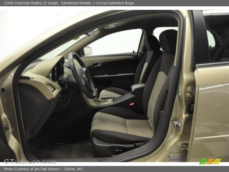 Sandstone Metallic / Cocoa/Cashmere Beige 2008 Chevrolet Malibu LS Sedan
