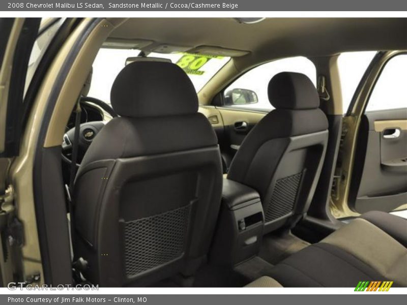 Sandstone Metallic / Cocoa/Cashmere Beige 2008 Chevrolet Malibu LS Sedan