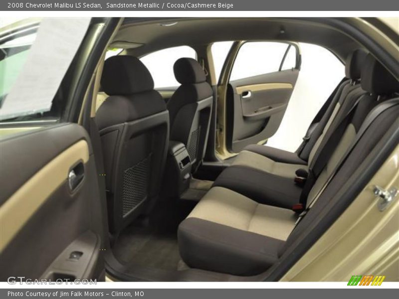 Sandstone Metallic / Cocoa/Cashmere Beige 2008 Chevrolet Malibu LS Sedan