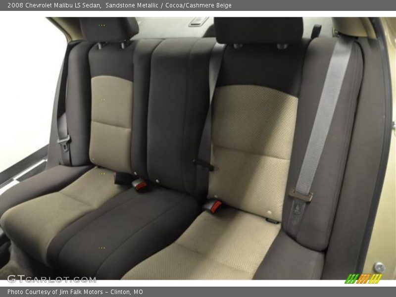 Sandstone Metallic / Cocoa/Cashmere Beige 2008 Chevrolet Malibu LS Sedan