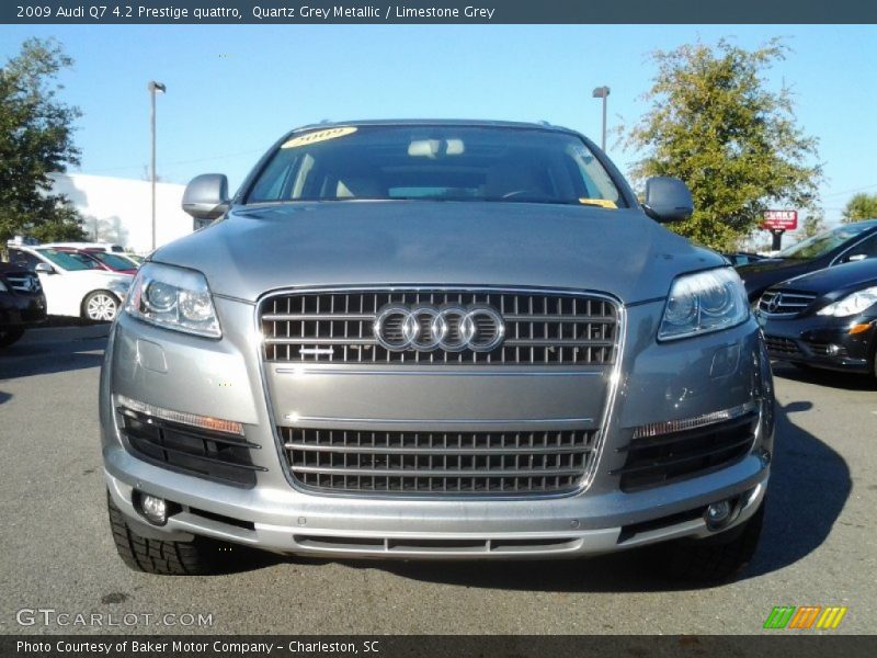 Quartz Grey Metallic / Limestone Grey 2009 Audi Q7 4.2 Prestige quattro