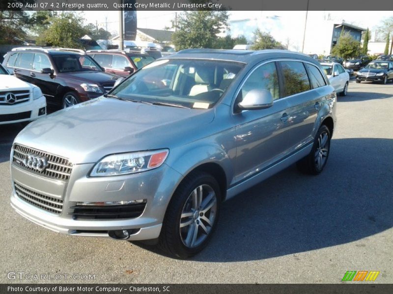 Quartz Grey Metallic / Limestone Grey 2009 Audi Q7 4.2 Prestige quattro