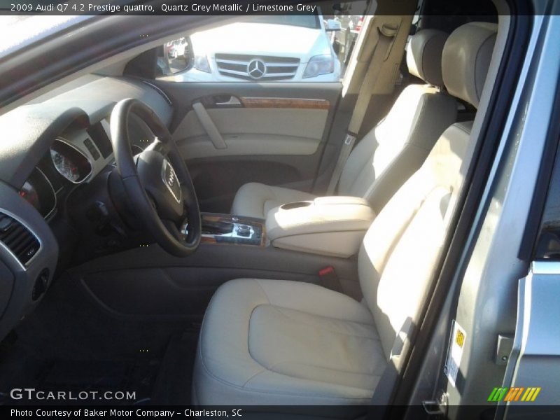 Quartz Grey Metallic / Limestone Grey 2009 Audi Q7 4.2 Prestige quattro