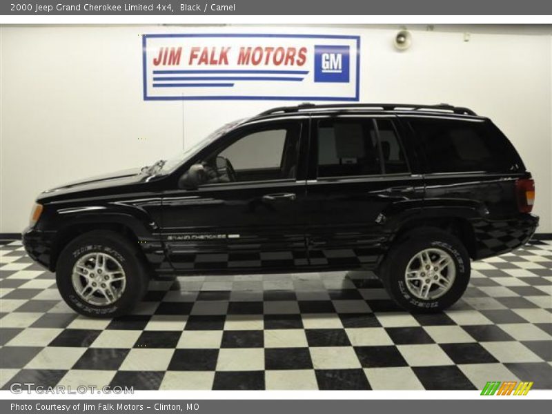 Black / Camel 2000 Jeep Grand Cherokee Limited 4x4