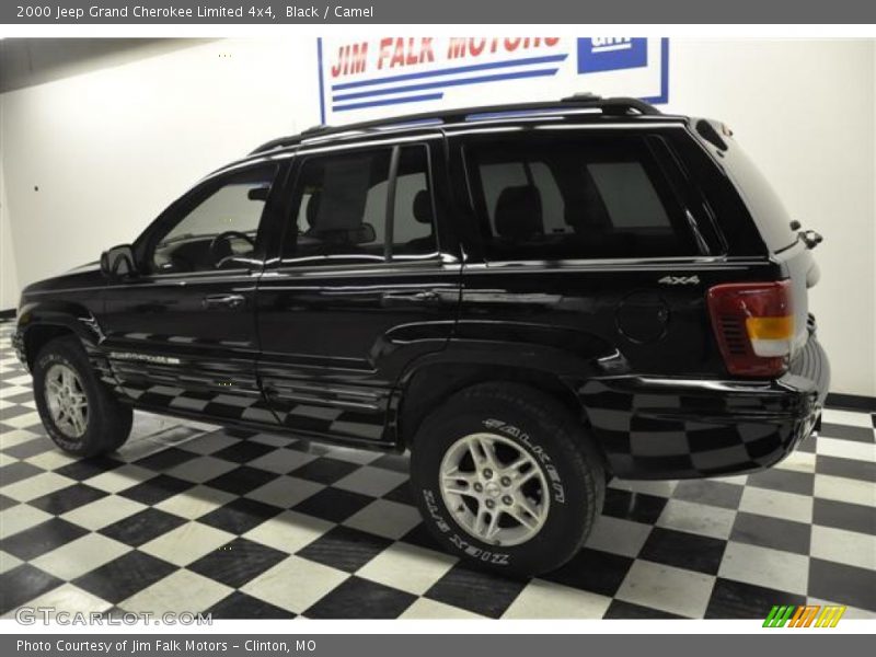 Black / Camel 2000 Jeep Grand Cherokee Limited 4x4