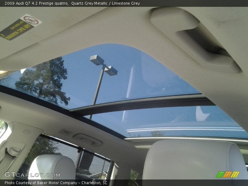 Sunroof of 2009 Q7 4.2 Prestige quattro