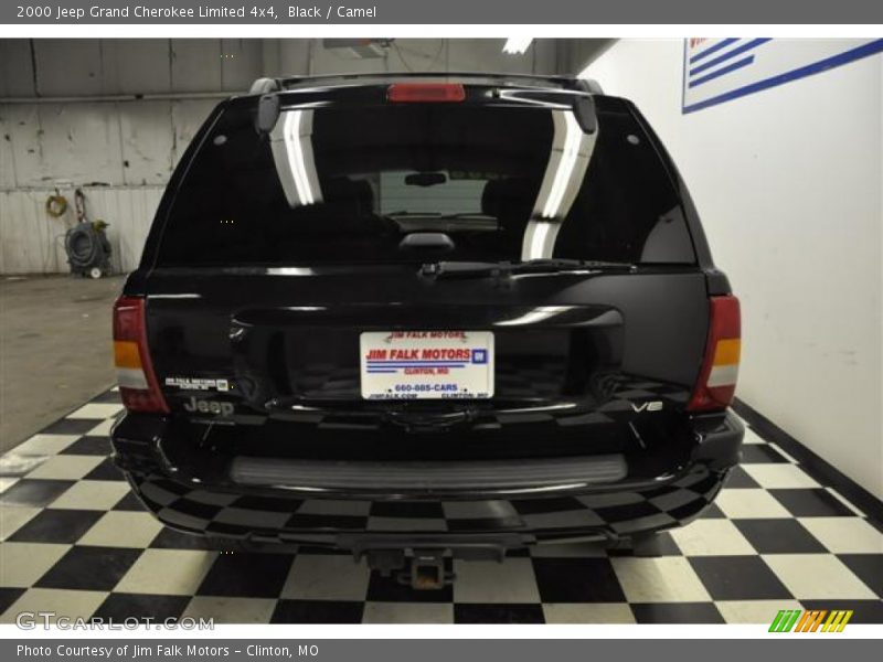 Black / Camel 2000 Jeep Grand Cherokee Limited 4x4