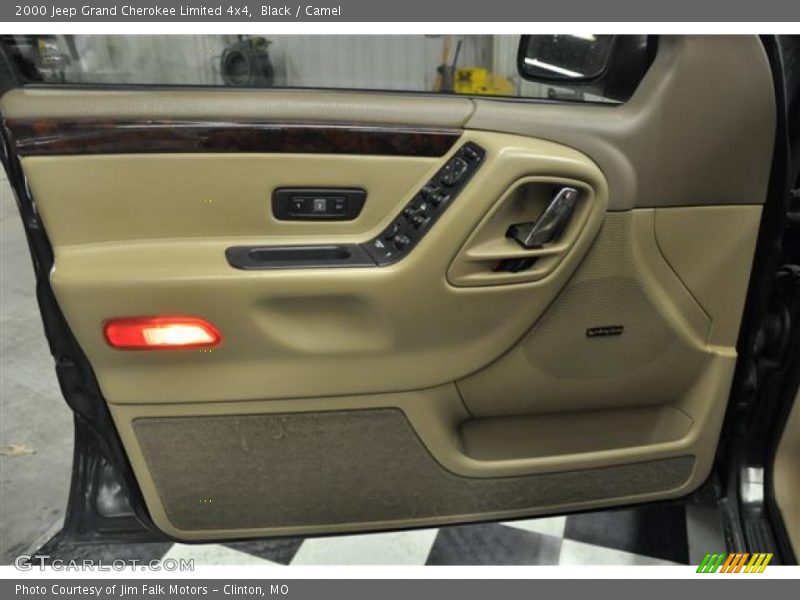 Black / Camel 2000 Jeep Grand Cherokee Limited 4x4