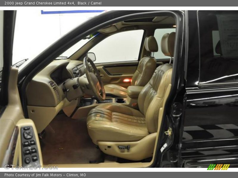 Black / Camel 2000 Jeep Grand Cherokee Limited 4x4