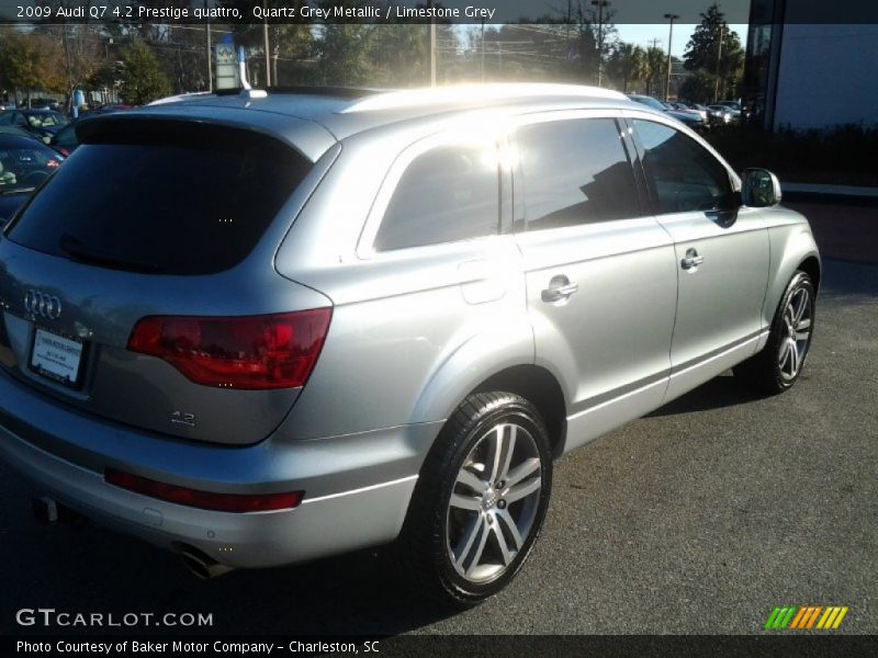 Quartz Grey Metallic / Limestone Grey 2009 Audi Q7 4.2 Prestige quattro