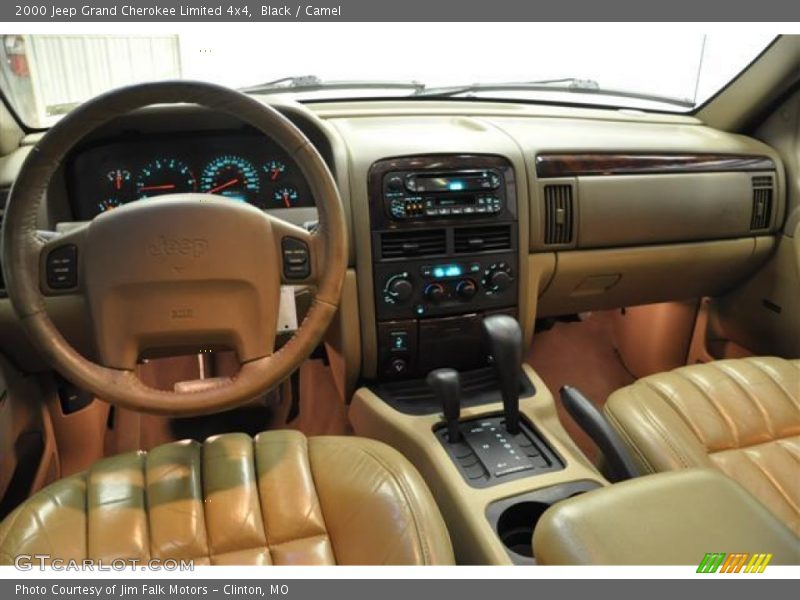 Black / Camel 2000 Jeep Grand Cherokee Limited 4x4