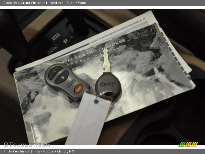 Black / Camel 2000 Jeep Grand Cherokee Limited 4x4