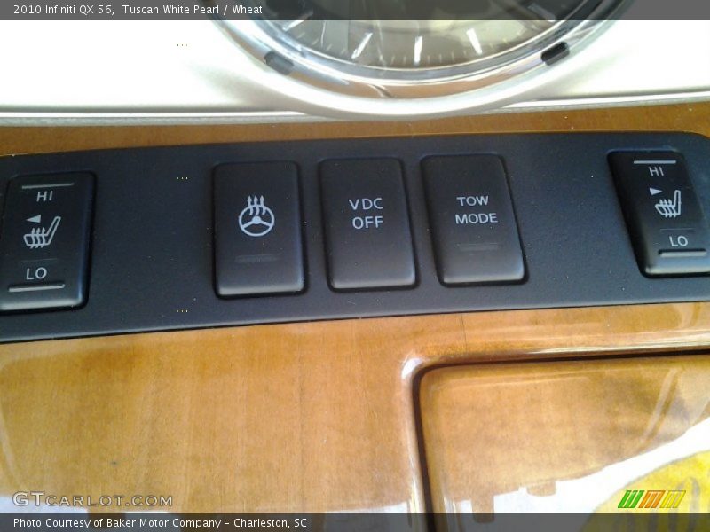 Tuscan White Pearl / Wheat 2010 Infiniti QX 56