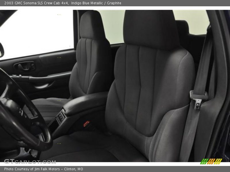 Indigo Blue Metallic / Graphite 2003 GMC Sonoma SLS Crew Cab 4x4