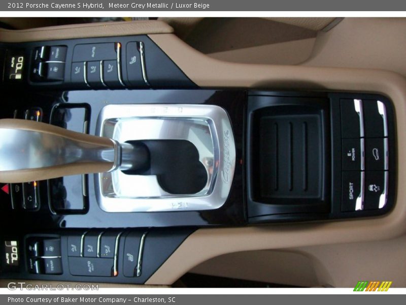 Meteor Grey Metallic / Luxor Beige 2012 Porsche Cayenne S Hybrid