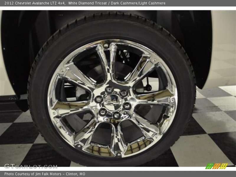 Custom Wheels of 2012 Avalanche LTZ 4x4