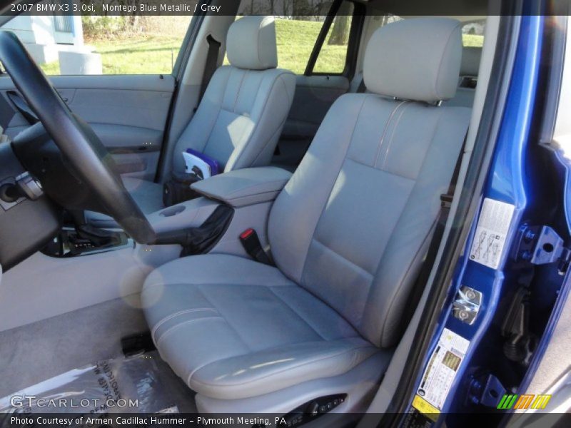  2007 X3 3.0si Grey Interior