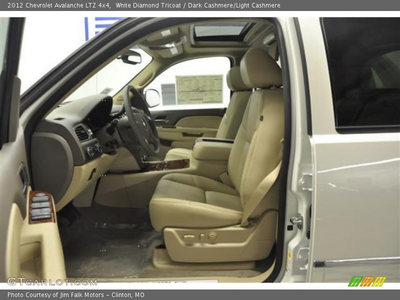 2012 Avalanche LTZ 4x4 Dark Cashmere/Light Cashmere Interior
