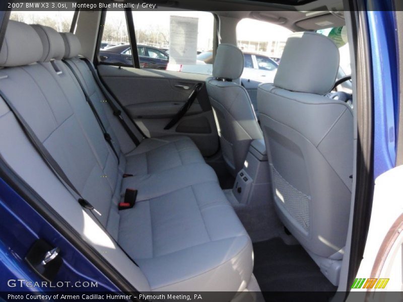 2007 X3 3.0si Grey Interior