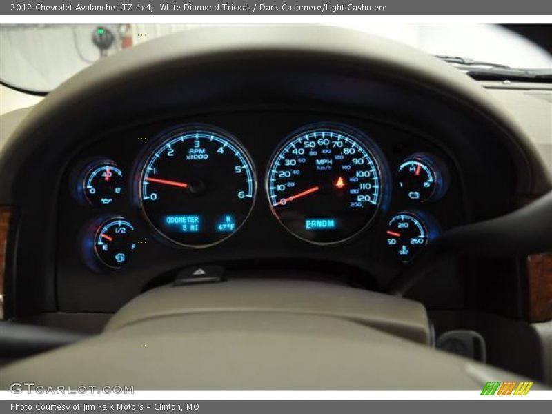  2012 Avalanche LTZ 4x4 LTZ 4x4 Gauges