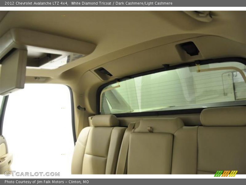 White Diamond Tricoat / Dark Cashmere/Light Cashmere 2012 Chevrolet Avalanche LTZ 4x4