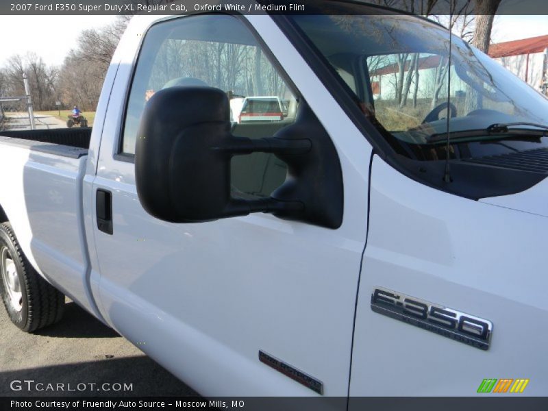 Oxford White / Medium Flint 2007 Ford F350 Super Duty XL Regular Cab