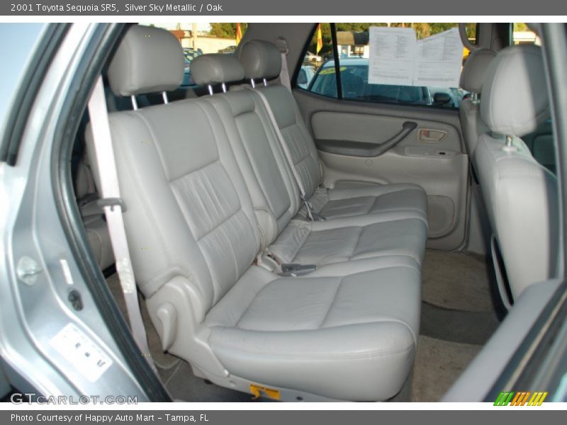  2001 Sequoia SR5 Oak Interior