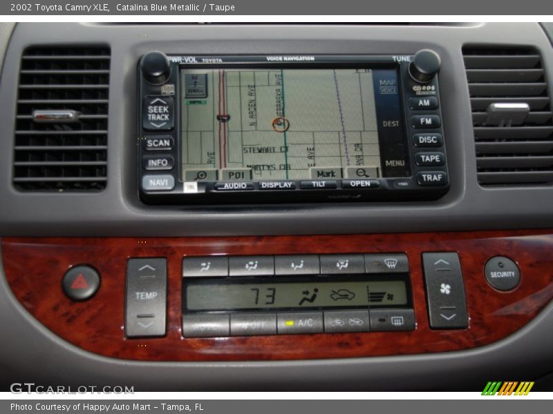 Catalina Blue Metallic / Taupe 2002 Toyota Camry XLE