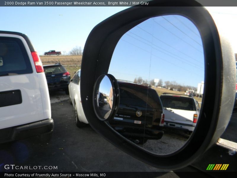 Bright White / Mist Gray 2000 Dodge Ram Van 3500 Passenger Wheelchair Access