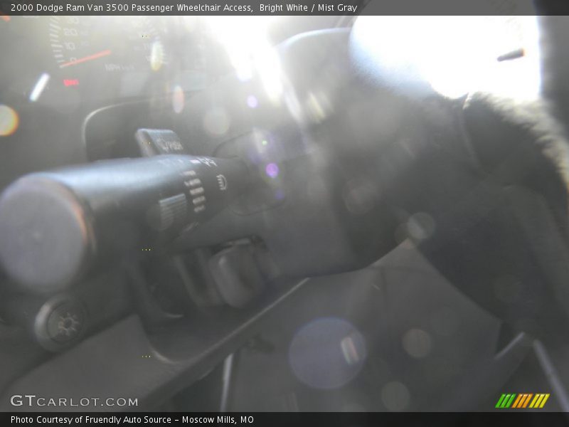 Bright White / Mist Gray 2000 Dodge Ram Van 3500 Passenger Wheelchair Access